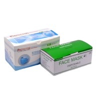 High quality custom printed Ordinary disposable mask packaging box