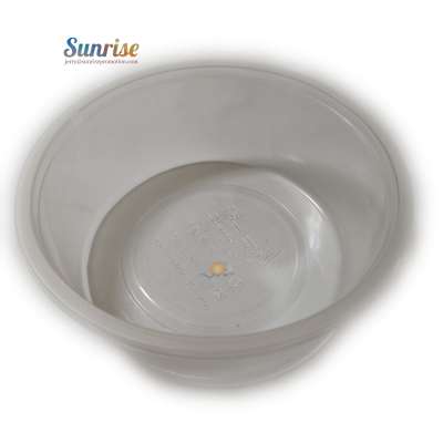 wholesale disposable PET/PP  plastic transparent food bowl