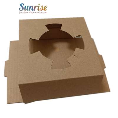 Eco Friendly Disposable take away paper cup holder tray for coffee with customer printing