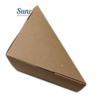 Eco-friendly food grade brown  kraft sandwich box