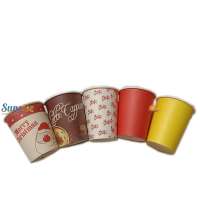 8.5 oz 9 oz single  wall paper cup with customized