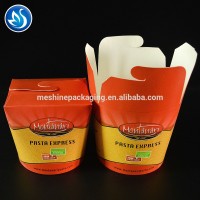 Custom Logo Printed Chinese Noodle Packaging Paper Boxes Take Out Noodle Boxes